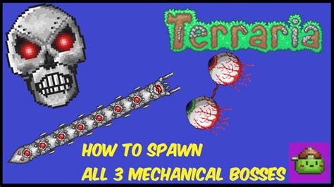 I Hope You Enjoyed This Video - What Terraria how to video do you wanna see nextMy Channelhttpswww. . Mechanical bosses terraria